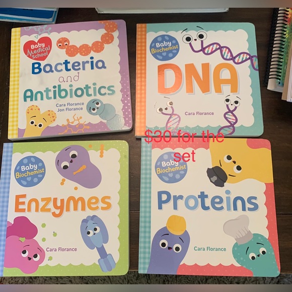 Other Baby Science Board Booksbacteriaantibiotics Proteins Enzymes